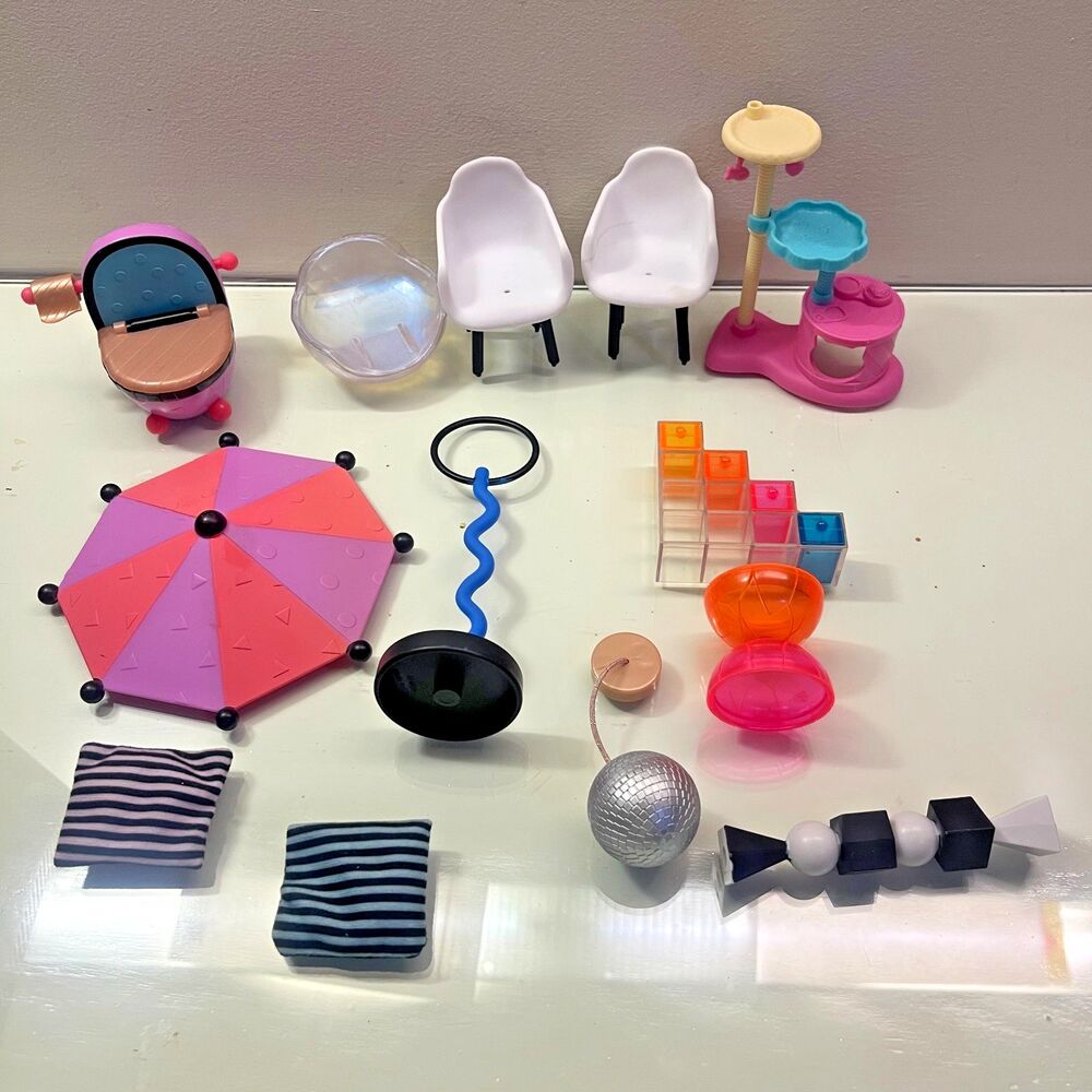 LOL OMG Surprise Winter Disco Chalet House REPLACEMENT Parts accessories